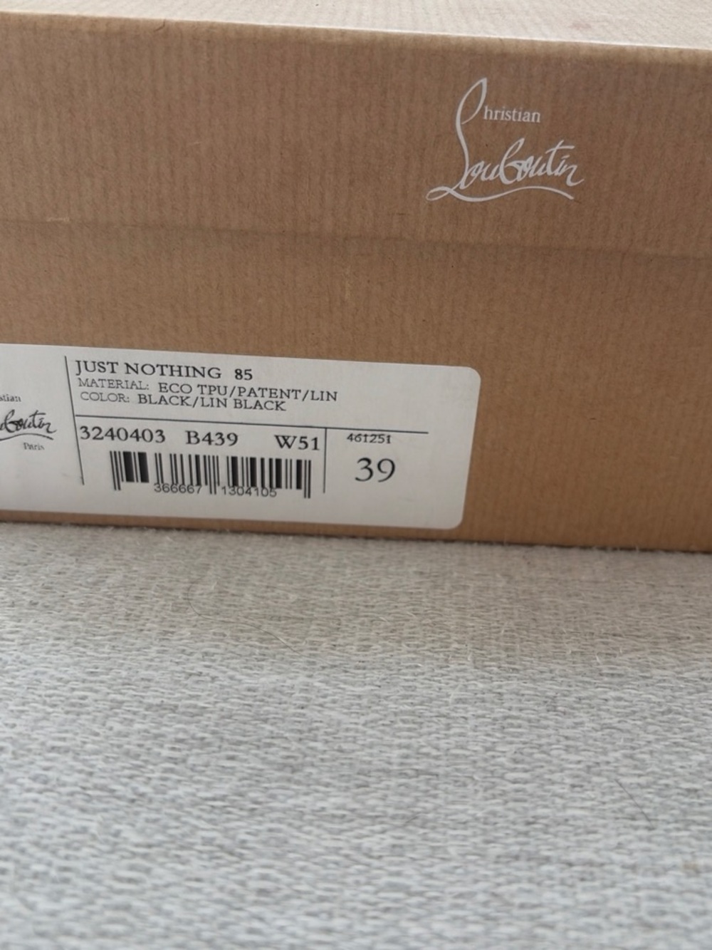 Christian Louboutin Black Women's Shoes - Picture 10 of 10